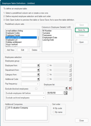 Save As dialog for the column set with filename entry